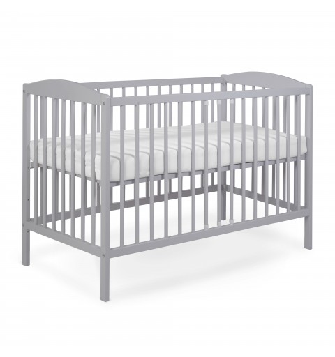 Tomi 5 - łóżeczko dziecięce drewniane 120x60 | Szare